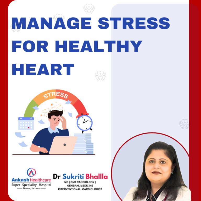 3 ways to Manage Stress For Healthy Heart: and Balanced Life