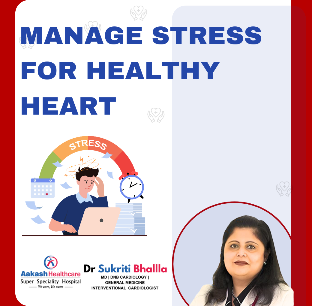 3 ways to Manage Stress For Healthy Heart: and Balanced Life