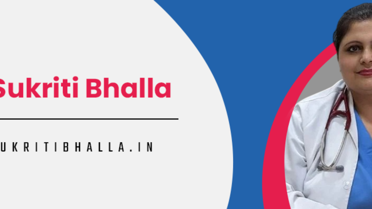 Dr Sukriti Bhalla