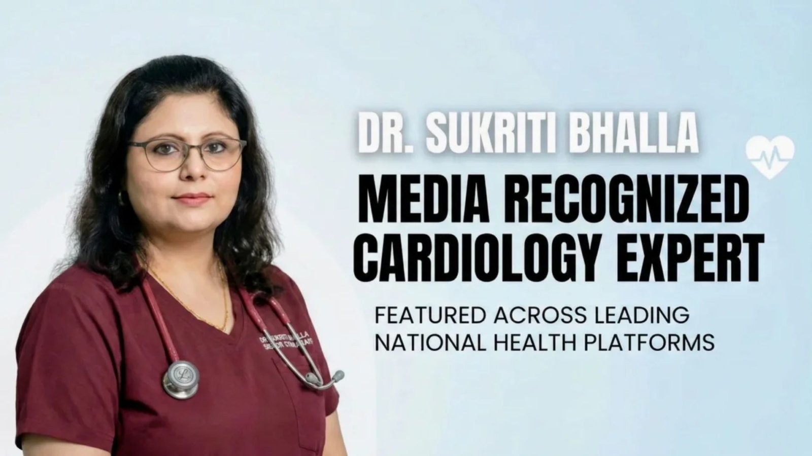 Dr. Sukriti Bhalla Cardiologist