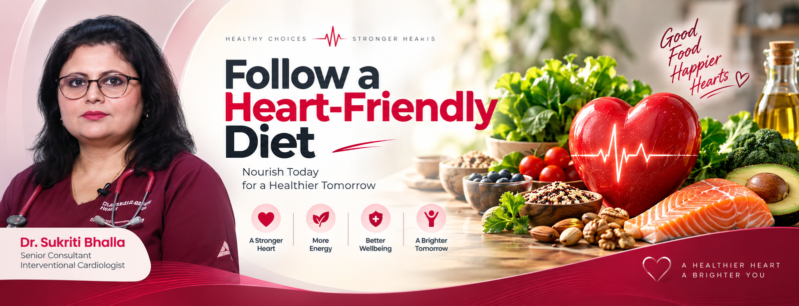 follow a heart friendly diet